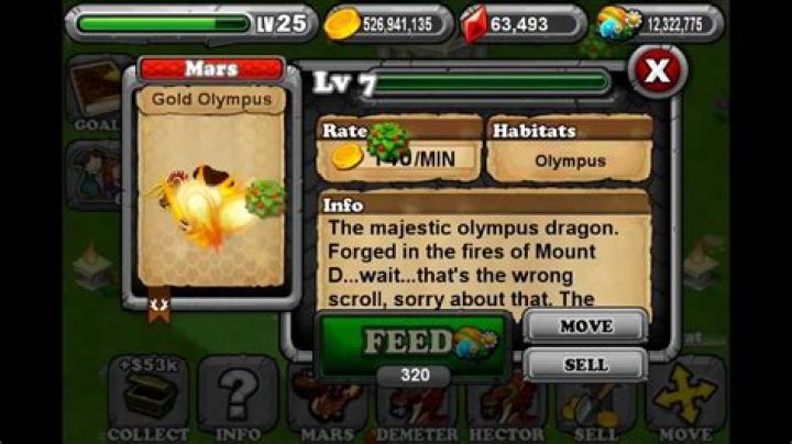 【How-to】How to Breed the Gold Olympus Dragon in DragonVale