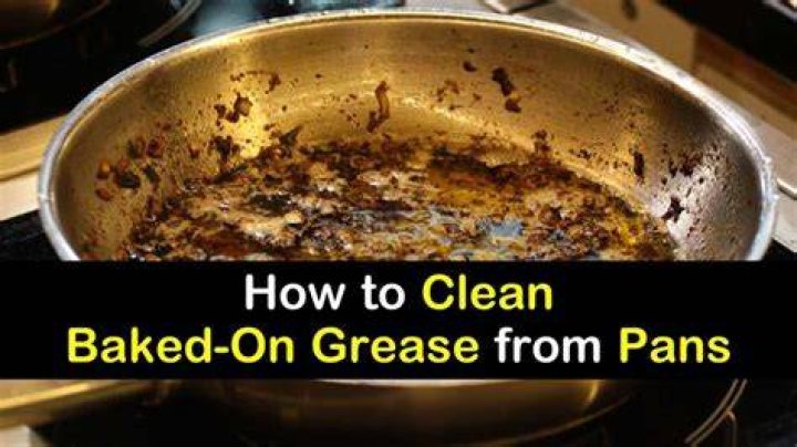 【How-to】How to clean baked on grease
