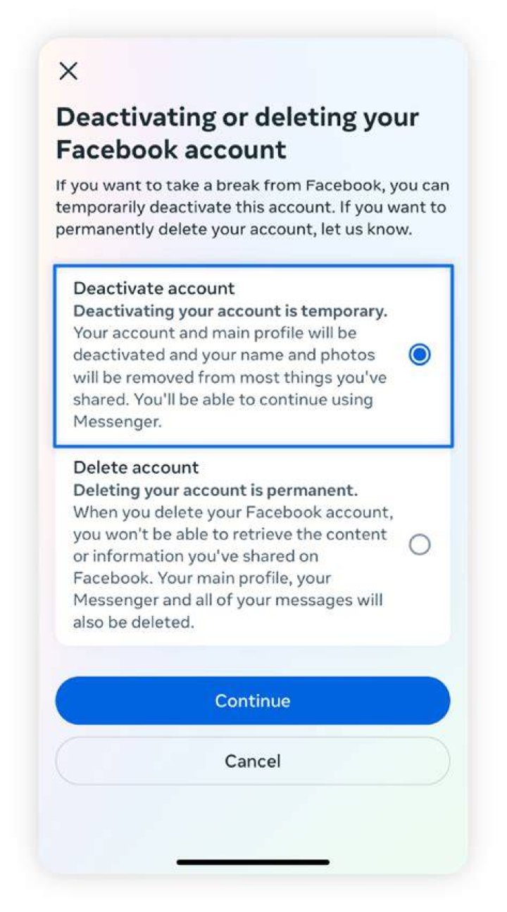 【How-to】How to disable your facebook account