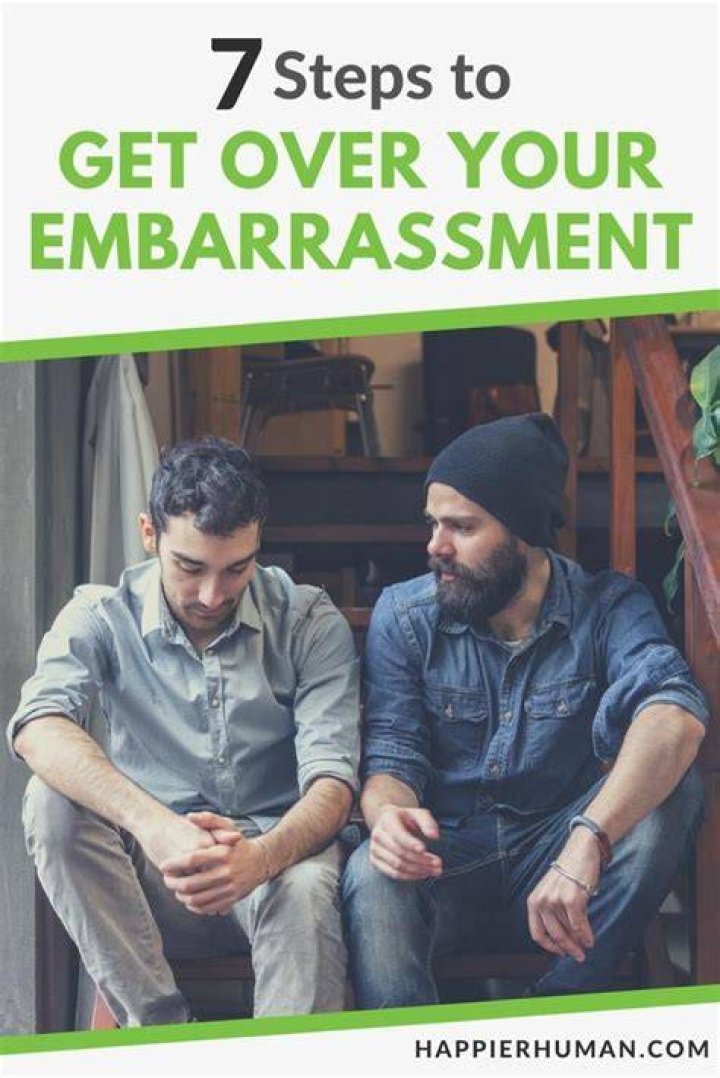 【How-to】How to get over embarrassment