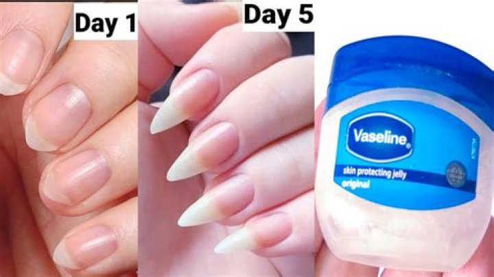 【How-to】How to grow your nails overnight with vaseline