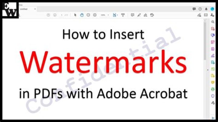 【How-to】How to Insert a Watermark in a PDF