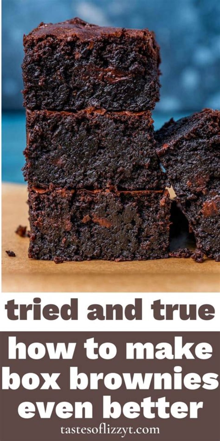 【How-to】How to make box brownies