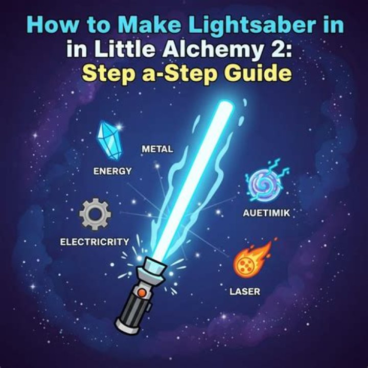 【How-to】How to make lightsaber in little alchemy