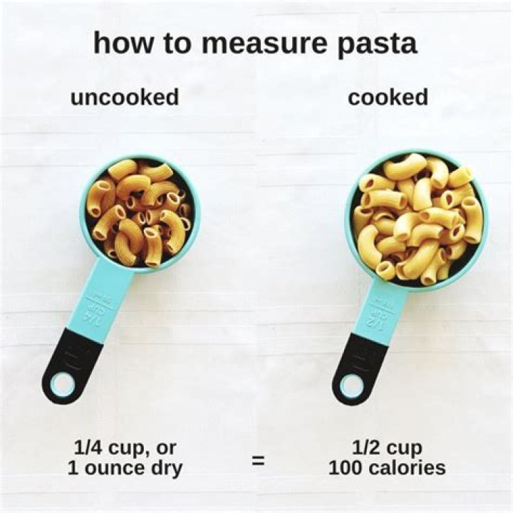 【How-to】How to measure cooked pasta