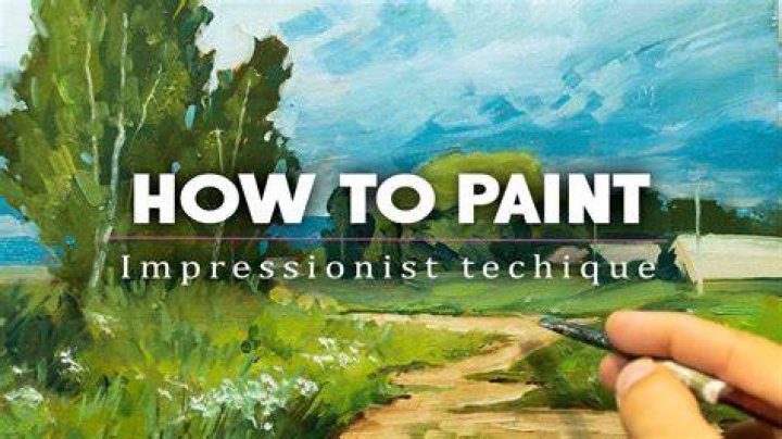 【How-to】How to Paint Impressionist Art
