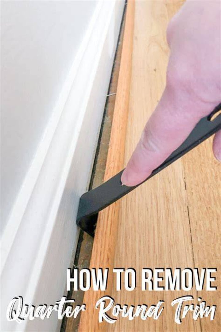 【How-to】How to remove quarter round