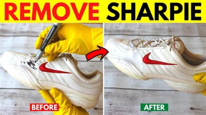 【How-to】How to remove sharpie from shoes