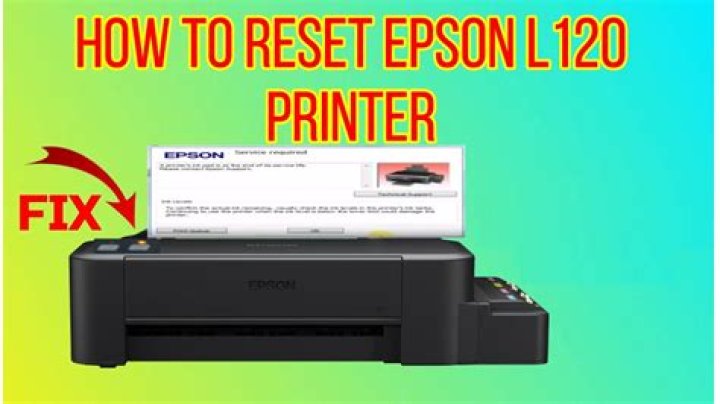 【How-to】How to reset epson printer