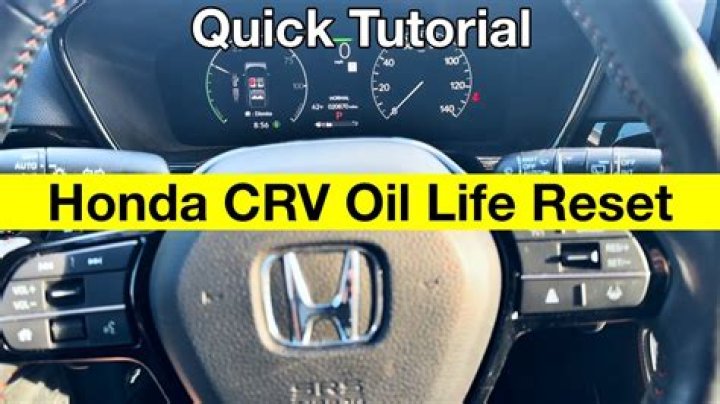【How-to】How to reset oil life honda accord