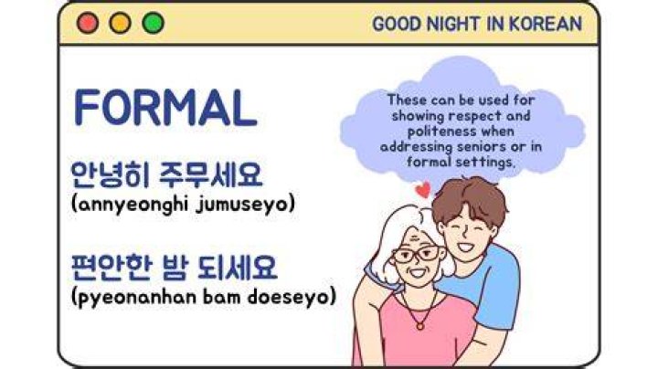 【How-to】How to say goodnight in korean