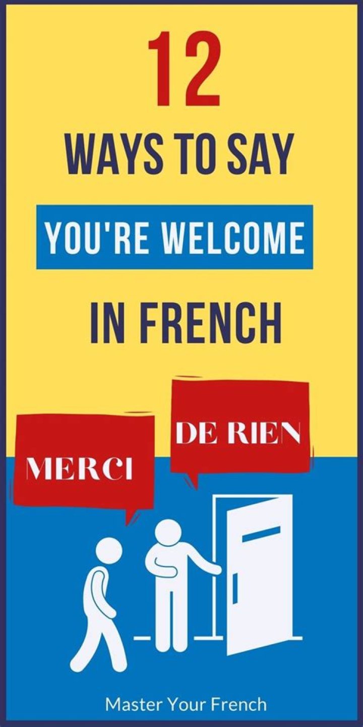 【How-to】How to say welcome in french