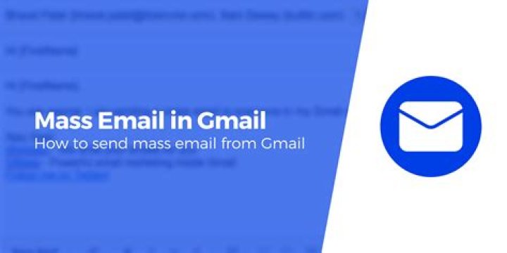 【How-to】How to send mass email