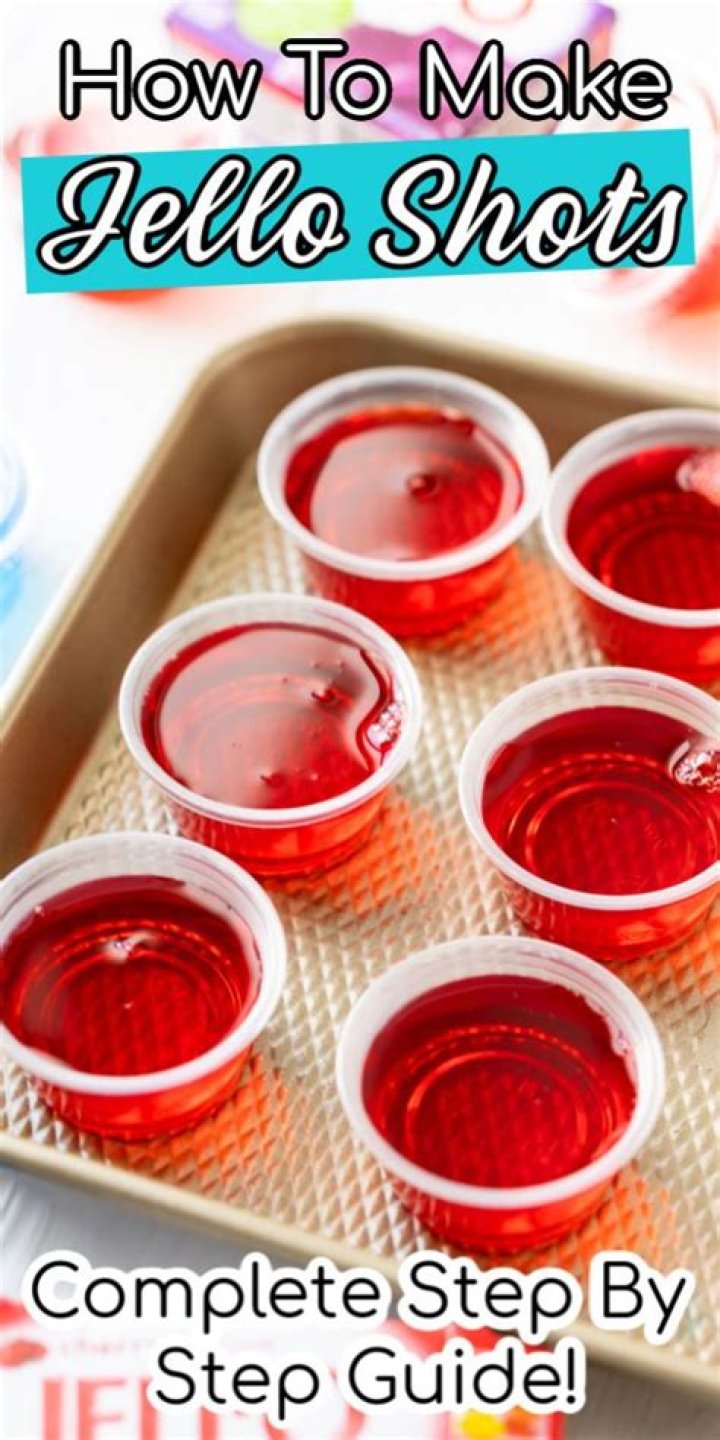 【How-to】How to take a jello shot