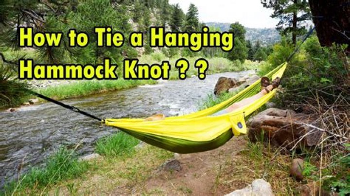 【How-to】How to Tie a Hammock Knot