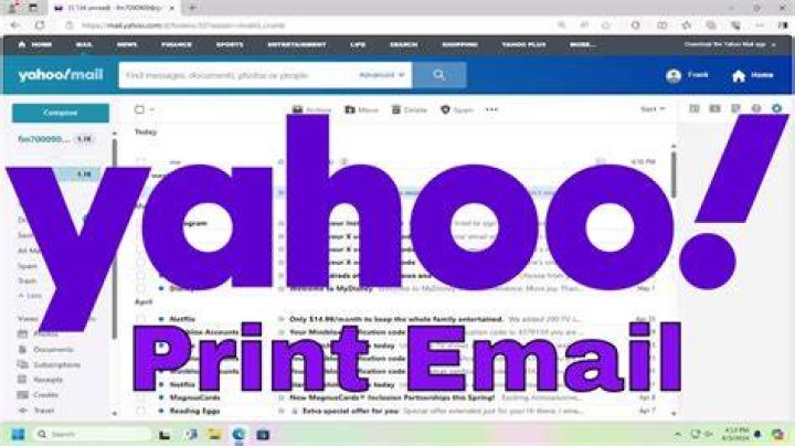 How to Print Yahoo Email 3 Ways to Print Your Yahoo Emails