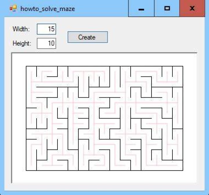 How to solve maze algorithm?