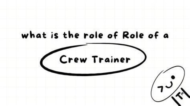 【How-to】What are the 4 roles of a crew trainer