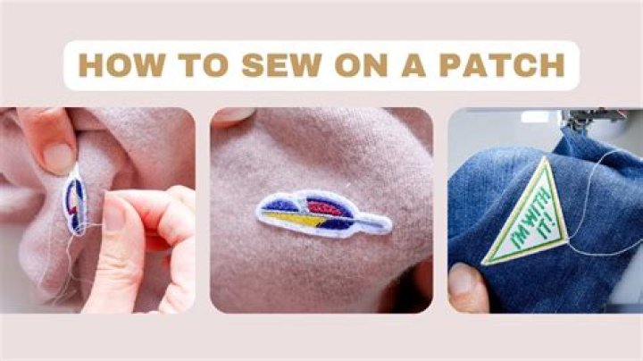 【How-to】What can you put patches on