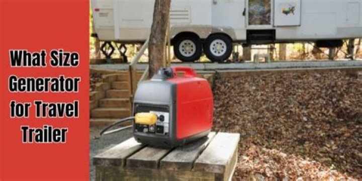 【How-to】What size generator for travel trailer