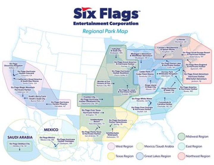 【How-to】Where is 6 flags located