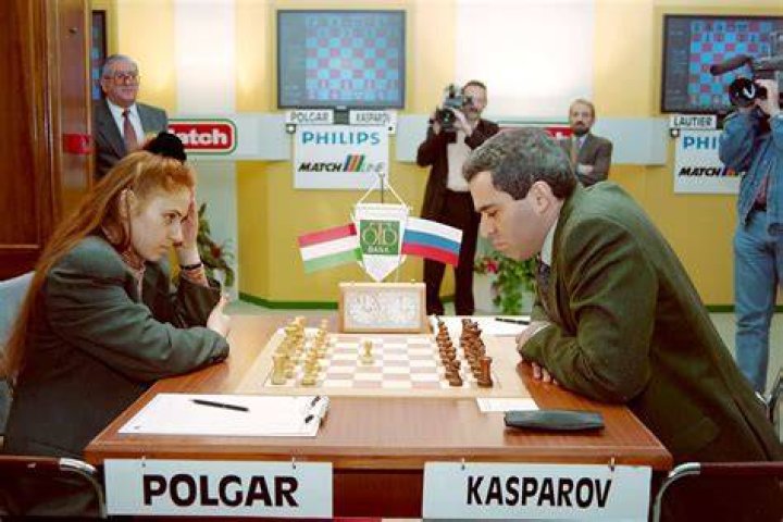 How was Judit Polgar trained?