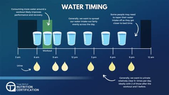 Is 2 cups of water an hour too much?