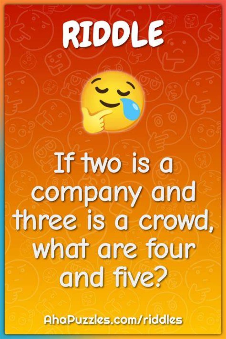 Is 2 is a company and 3 is a crowd?