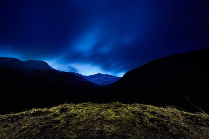 Is blue a mysterious color?