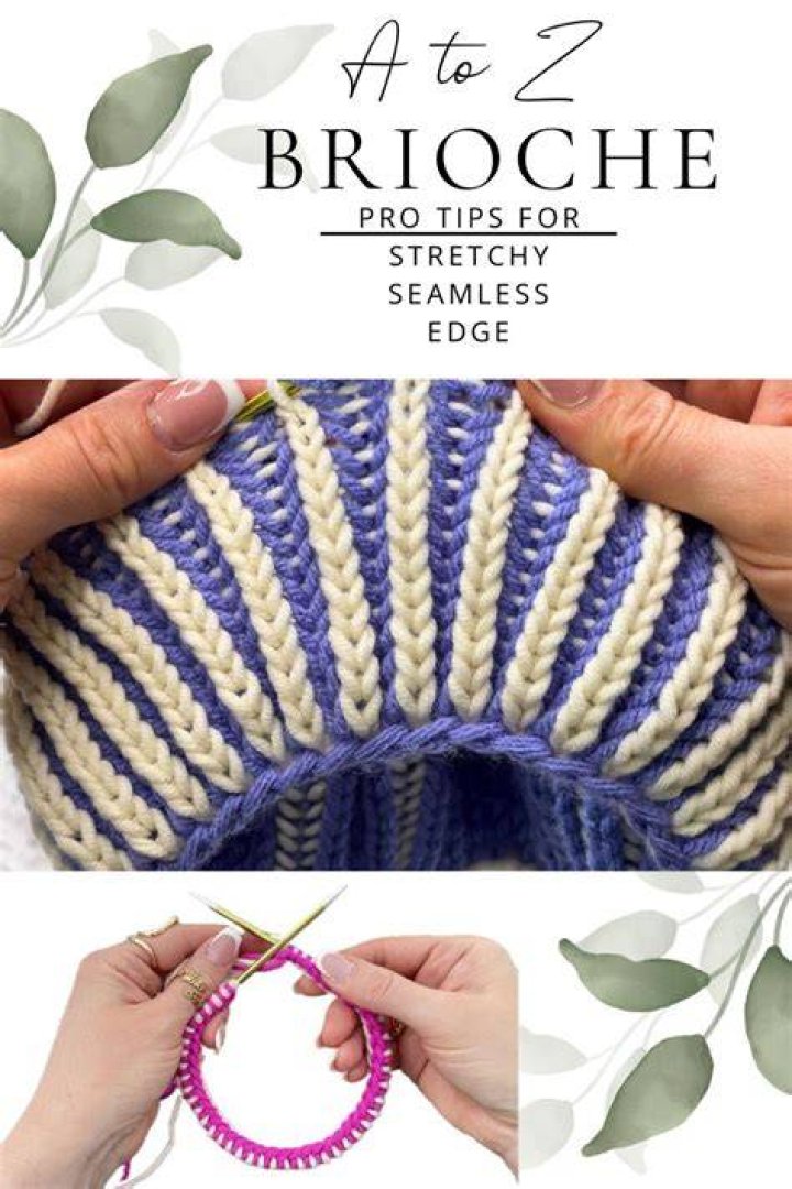 Is Brioche knitting stretchy?