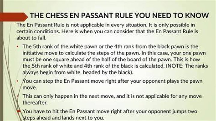 Is en passant only for pawn?