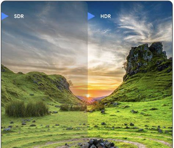 Is HDR supposed to be dark?