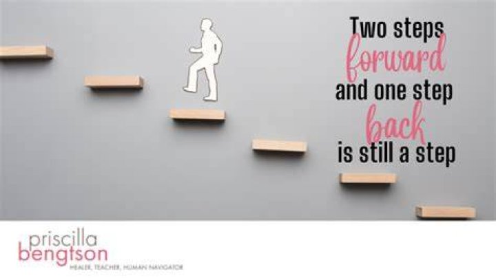 Is it 2 steps forward 1 step back?