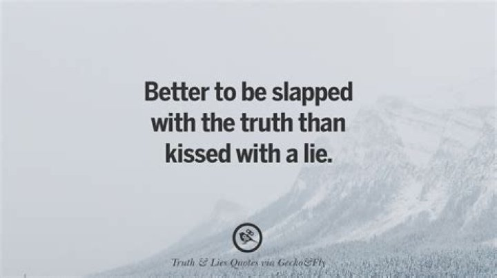 Is it better to lie or tell the truth?