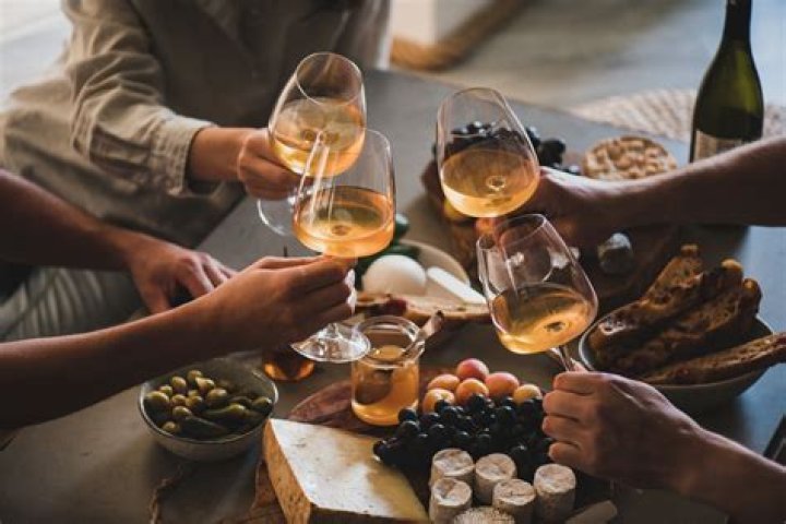 Is it healthy to drink wine with dinner?