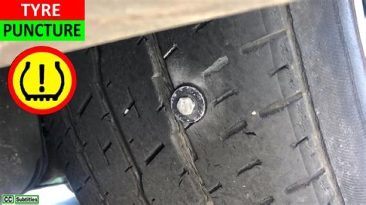 Is it legal to repair a punctured tyre?