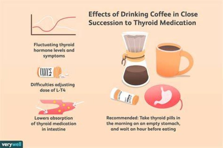 Is it OK to drink coffee with levothyroxine?
