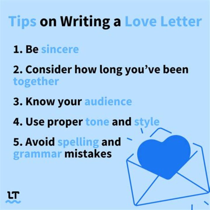 Is it OK to write a love letter?