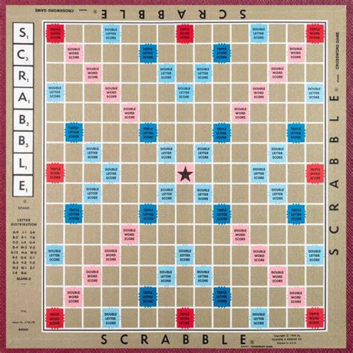 Is it possible to completely fill a Scrabble board?