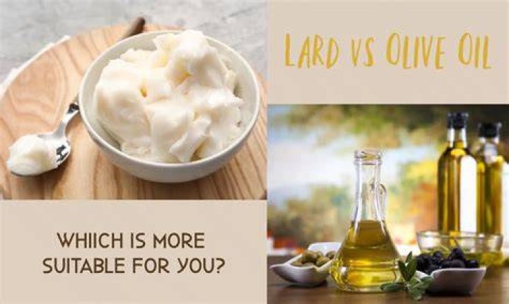 Is lard better than oil?