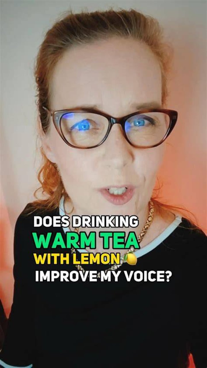 Is lemon good for voice?
