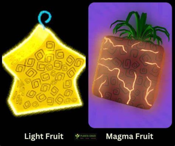 Is Magma fruit better than light fruit?