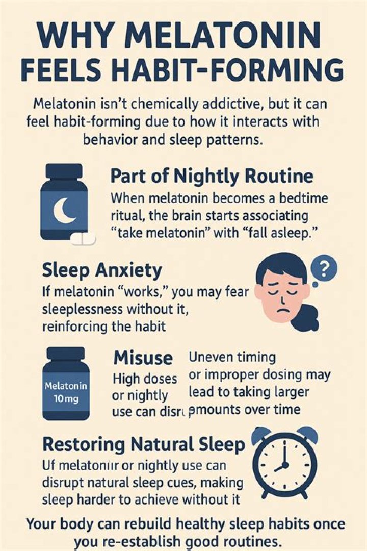 Is melatonin habit forming?