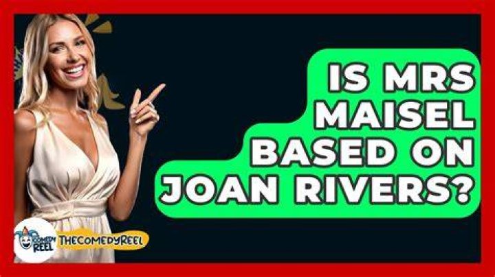Is Mrs Maisel based on Joan Rivers?