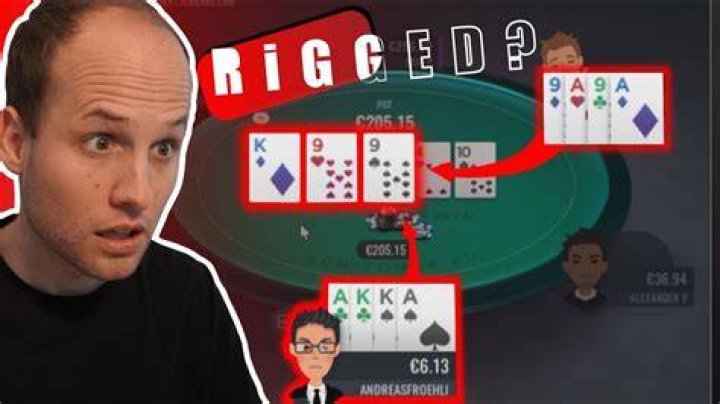 Is online poker rigged for action?