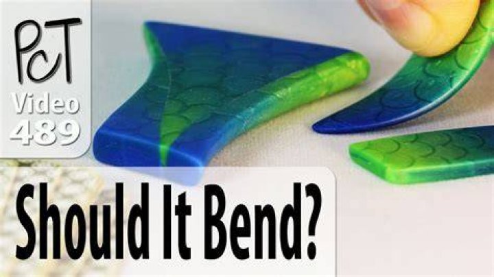 Is polymer clay still bendy after baking?