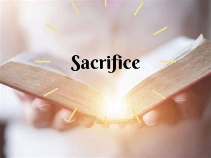 Is sacrifice a good thing?