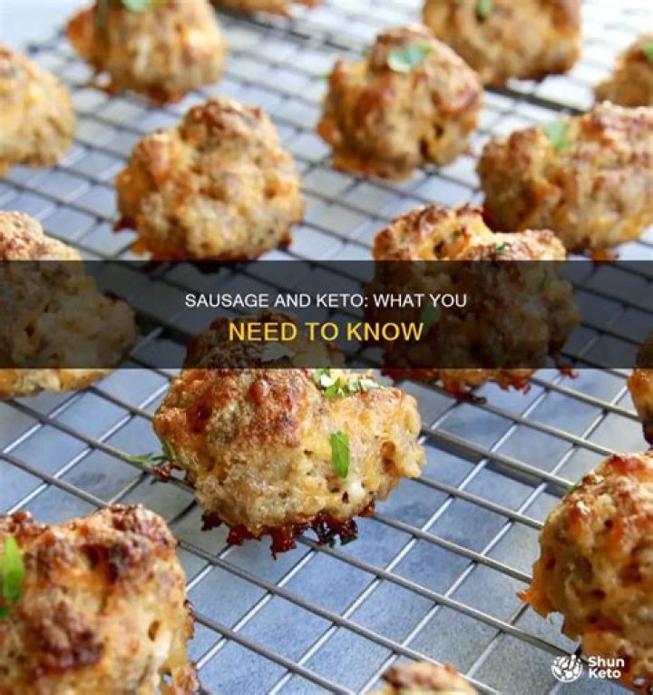 Is sausage a keto?