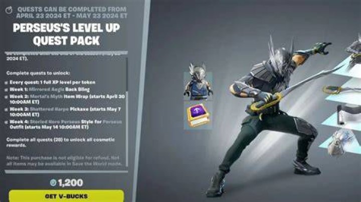 Is the level up quest pack free?