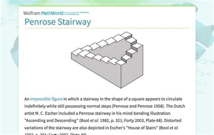 Is the Penrose stairs possible?